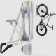 Silver Pivoting Bike Wall Mount