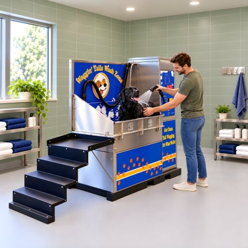 Self Serve Dog Wash Station - Commercial Stainless Steel