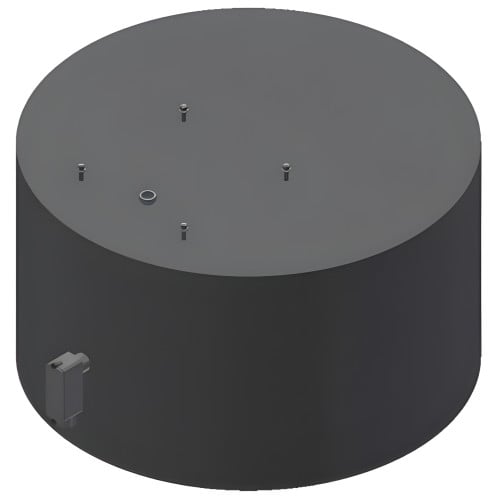 Vacuum Pedestal Concrete Form