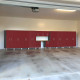 Red Modular 14-Piece Jumbo Garage Cabinets with Workbench