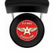 Flying A 30" Swivel Bar Stool with Backrest - Chrome Double Ring