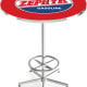 Zephyr 3-Piece Pub Set, 42 in Table and 2 Swivel Stools with Backs
