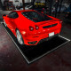 LED Edge-Lit Showroom Car Display Mat &ndash; 8'5" x 16'5" &ndash; Black Carpet