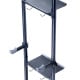 Gravity 2-Bike Vertical Freestanding Rack, Garage/Home, Shelf & Hooks