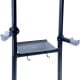 Gravity 2-Bike Vertical Freestanding Rack, Garage/Home, Shelf & Hooks
