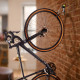 Vertical Bike Wall Mount, Lock Ring, 100 lb, 4.5 in