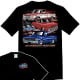 Vintage Chevy Truck T-Shirt American Flag C10 Squarebody Tee