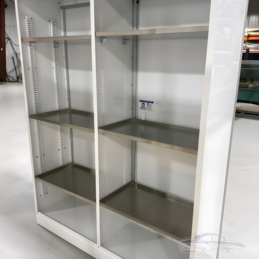 Aluminum Garage Storage Closet, 7 feet tall by 5 feet wide by 2 feet deep