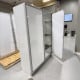 Aluminum Garage Storage Closet, 7 feet tall by 5 feet wide by 2 feet deep