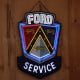 Ford Service Shield LED Wall Sign - 23" x 36"