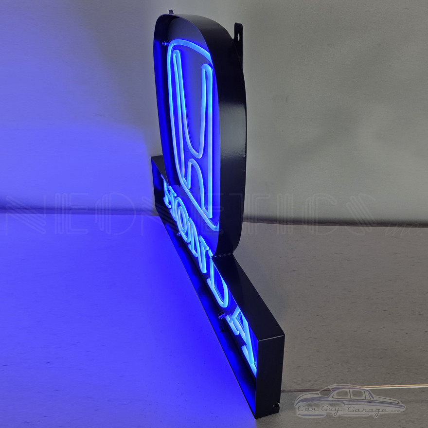Honda Blue H Logo LED Sign - 23" x 16"
