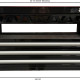 Aluminum Wall-Mount Tool Cabinet with Drawers & Power Tool Shelf