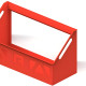 Aluminum Fuel Jug Rack for Trailers - Wall/Floor Mount (2 or 3)