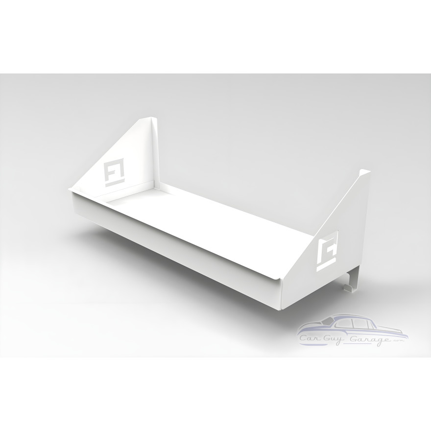 Aluminum Helmet Wall Mount Shelf Rack with Gear Hooks
