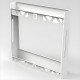 Aluminum Wall-Mount Oil Jug, Spray Bottle and Aerosol Rack