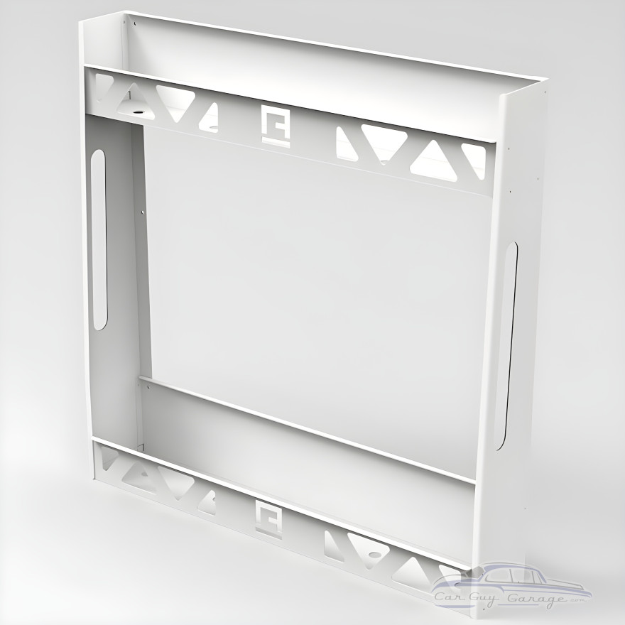 Aluminum Wall-Mount Oil Jug, Spray Bottle and Aerosol Rack