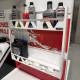 Aluminum Wall-Mount Oil Jug, Spray Bottle and Aerosol Rack