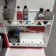 Aluminum Wall-Mount Oil Jug, Spray Bottle and Aerosol Rack