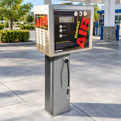 Digital Commercial Tire Inflator with Hose Reel