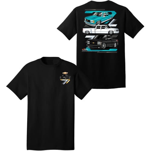 Old Body Style Chevy Truck T-Shirt - 100% Cotton Tee