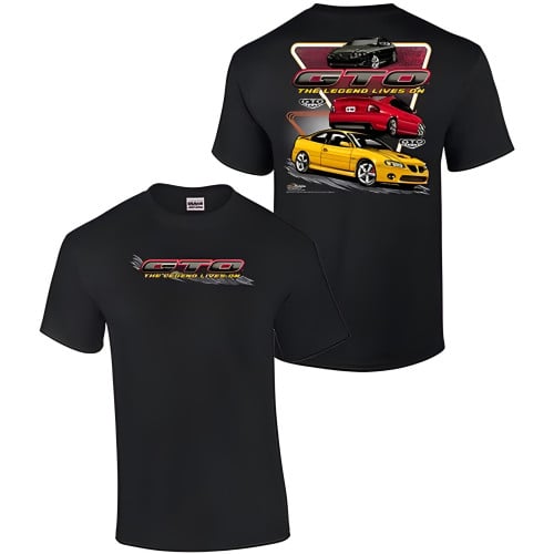 Pontiac GTO T-Shirt 2004-2006 GM Licensed Graphic Tee