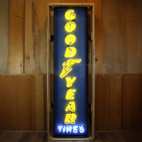 Goodyear Tires Neon Sign for Garage - 19" x 72"