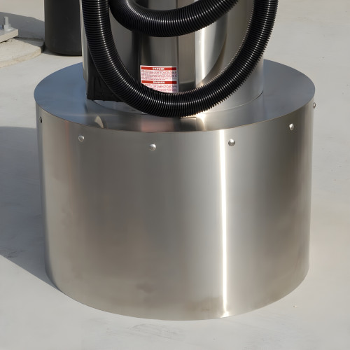Stainless Steel Vacuum Pedestal Stand - 30 Inch Round