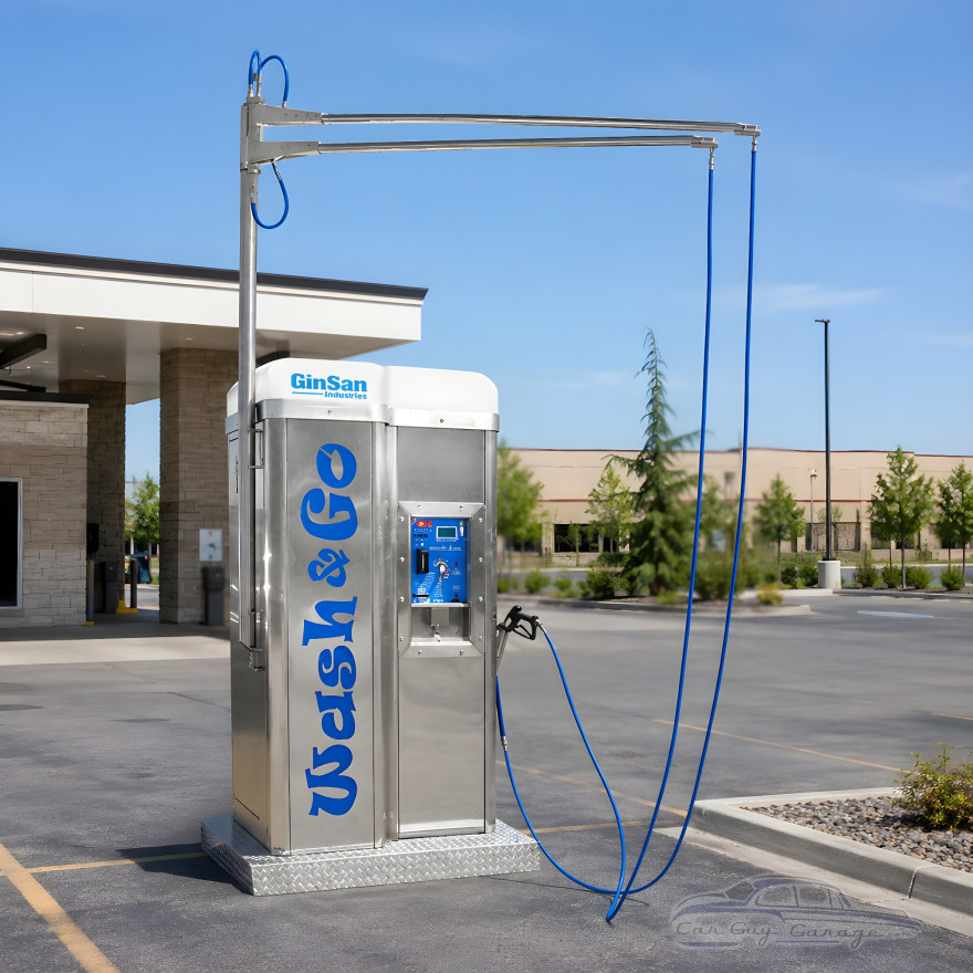 Commercial Car Wash System, Self-Contained Wash Station