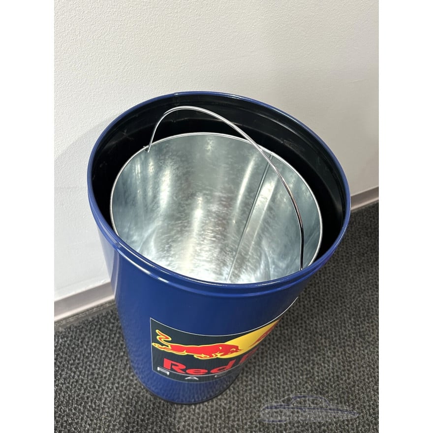 Red Bull Racing Swing Door Garage Trash Can - 18.5 Gallon