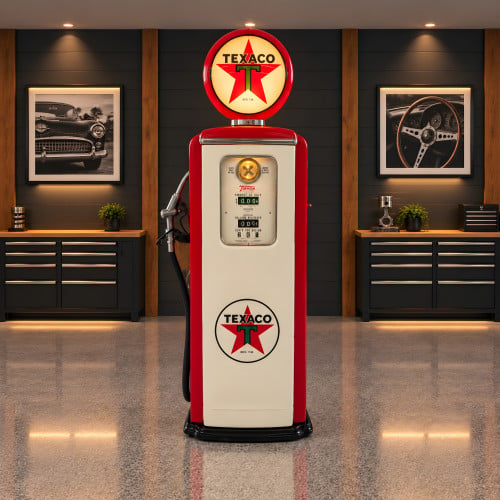 Texaco Tokheim 39 Replica Gas Pump - 76" Tall x 32" Wide x 16" Deep