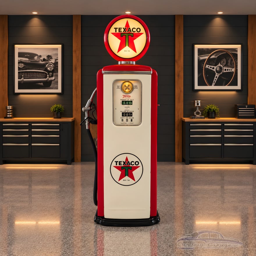 Texaco Tokheim 39 Replica Gas Pump - 76" Tall x 32" Wide x 16" Deep