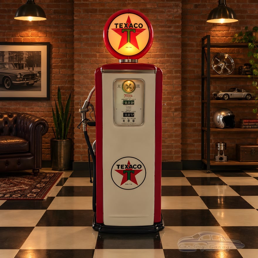 Texaco Tokheim 39 Replica Gas Pump - 76" Tall x 32" Wide x 16" Deep