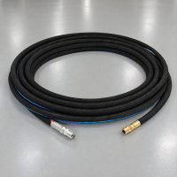 Air Hose - 50 ft x 1/4 in Cut Resistant with Fittings