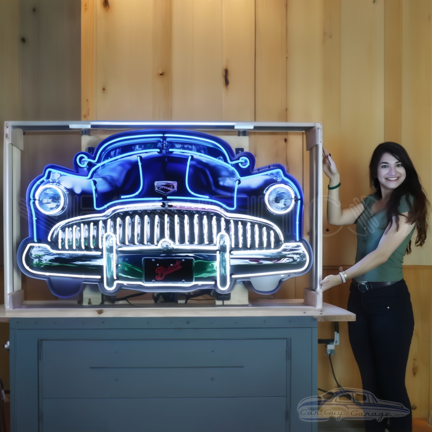 Buick Grill Neon Sign Buick Grill Neon Sign