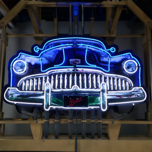 Buick Classic Grille Neon Wall Sign - 53" x 31"