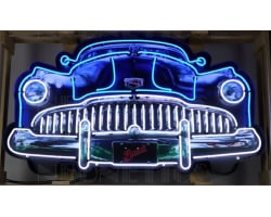 Buick Grill Neon Sign In Steel Can