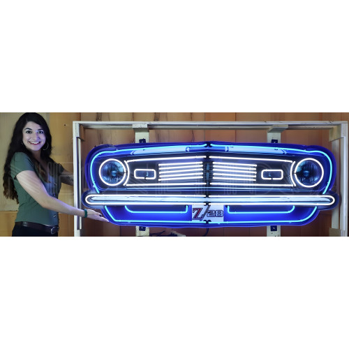 Chevy Camaro Z28 Grill Neon Sign