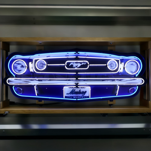 Ford Mustang Grill Neon Sign