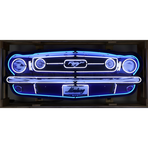 Ford Mustang Grill Neon Sign