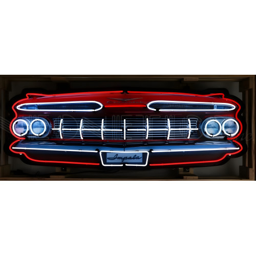 Chevy Impala Grill Neon Sign