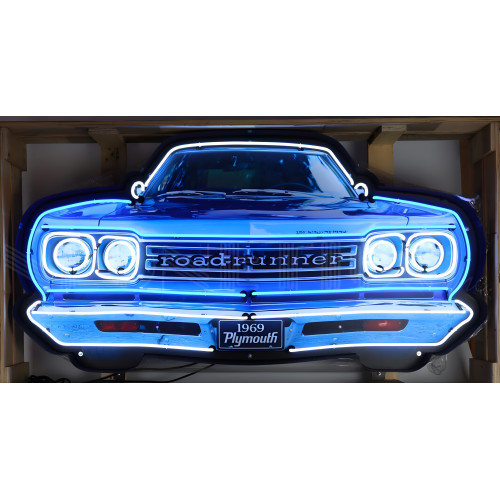 Plymouth Road Runner Grill Neon Sign