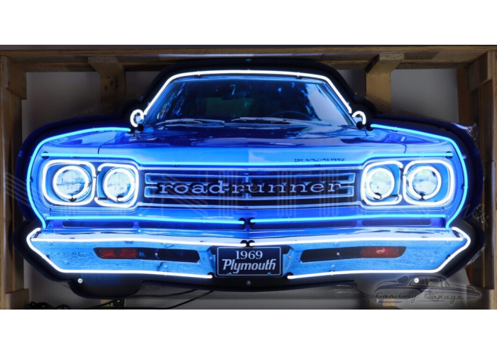 Plymouth Road Runner Grill Neon Sign