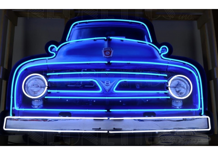 Ford V8 Truck Grill Neon Sign