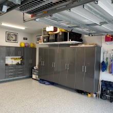 Ulti-mate Garage Cabinets in Graphite Grey