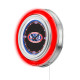 NHRA Drag Racing Red Neon Clock - 15" NHRA Drag Racing Red Neon Clock - 15"