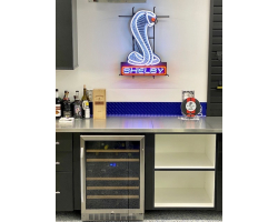 Shelby Cobra Neon Sign With Backing