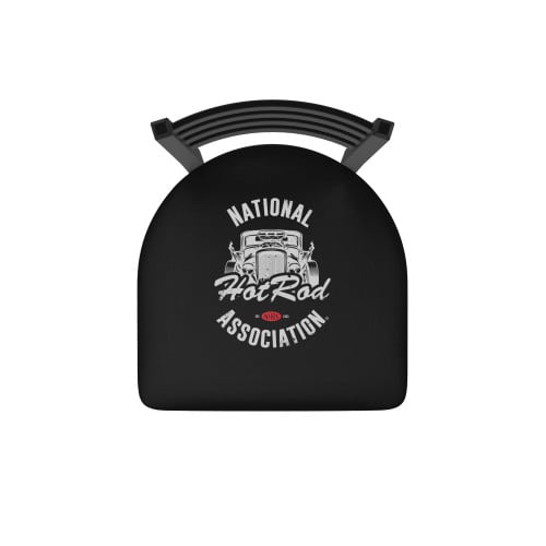 NHRA Drag Racing Hot Rod 30" Stool with Backrest