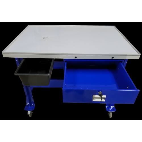 Tear Down Table with Drawer