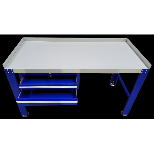 Heavy Duty Steel Work Bench with Drawers