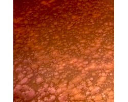 Autumn Blush Basecoat With Throwing Copper Effects Metallic Epoxy 